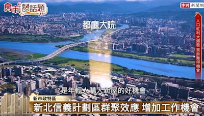 新北第二市政府翻轉三重 置產族搶進低基期「都廳大院2」 - 財經