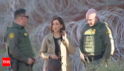 Tulsi Gabbard calls Kamala Harris shameless as VP inspects US-Mexico border: 'No conscience' - Times of India