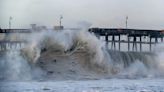 High surf advisories remain in some parts of California, as ocean conditions begin to calm