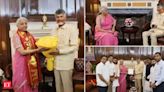 Budget: Chandrababu Naidu meets FM Nirmala Sitharaman, seeks financial aid for debt-ridden Andhra Pradesh - The Economic Times