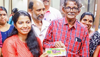Alappuzha man wins ₹12 crore Vishu bumper lottery