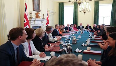 'Restless for change': Starmer lays down his ambitious agenda in his first Cabinet meeting