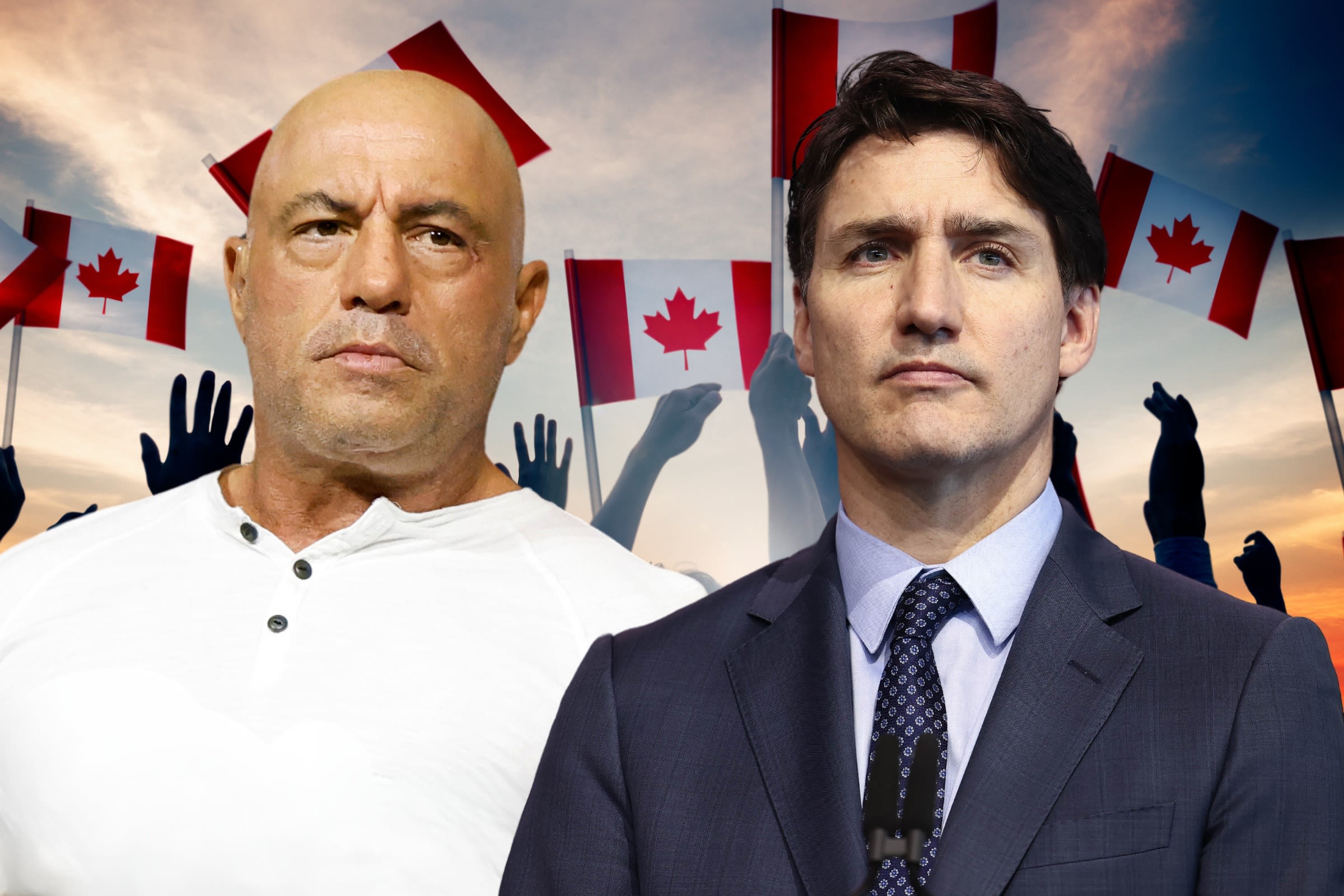 Joe Rogan refuses to go to Canada because of Justin Trudeau