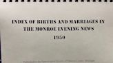 New book covers Monroe County births, marriages in 1950