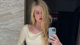 Elle Fanning Debuts Her Most Dramatic Hair Transformation Yet - E! Online