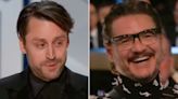 Kieran Culkin tells Pedro Pascal to 'suck it' on stage after Golden Globes win