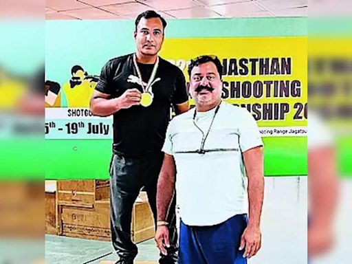 Sushil Kumar Meena Wins Gold in Trap Shooting at Rajasthan State Championship | Jaipur News - Times of India