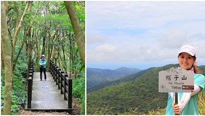 屏東訪帽子山步道，海拔700公尺的療癒綠意森林，三角點遠望太平洋、北大武山及南迴公路！