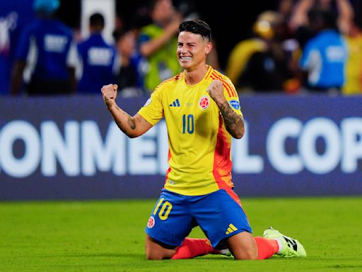 James Rodríguez is enjoying a stunning revival with Colombia at Copa América