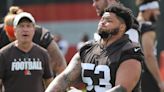 Why Browns O-lineman Wyatt Teller says Nick Harris is 'perfect man for the job' at center