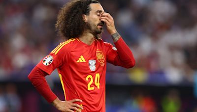 Marc Cucurella ruthlessly booed with every touch during Euro 2024 semi-final