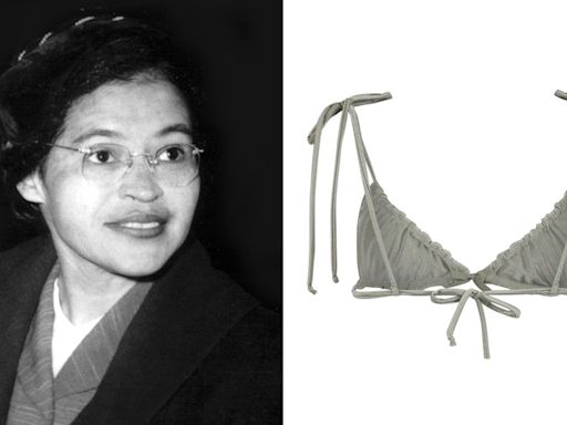 Social media users blast swimsuit company over bikini made 'in honor' of Rosa Parks: 'Too disrespectful'