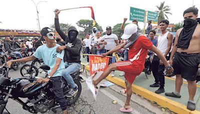 委國爆反馬杜羅連任示威 拉美7國質疑選舉結果 遭撤外交官