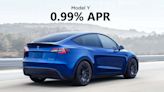 Tesla Offering A 0.99% APR To Further Boost Model Y Sales