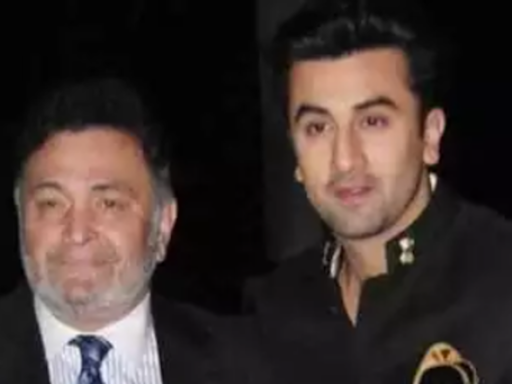 Ranbir Kapoor on dealing with his father Rishi Kapoor's death in 2020, 'I had a panic attack....' | Hindi Movie News - Times of India