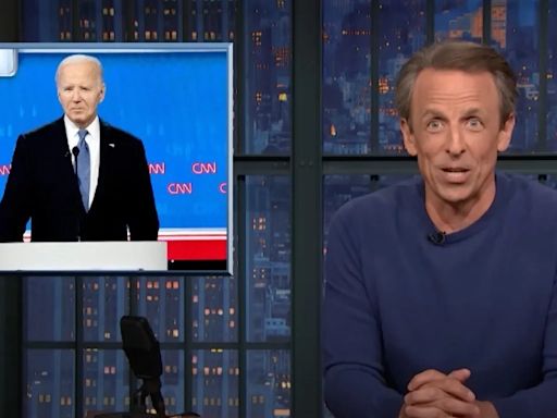 Seth Meyers Roasts Biden’s ‘More Sleep Plan’ to Calm Fitness Concerns | Video