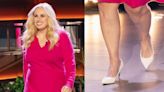 Rebel Wilson Keeps It Classic in White Pointy Shoes on ‘The Kelly Clarkson Show’