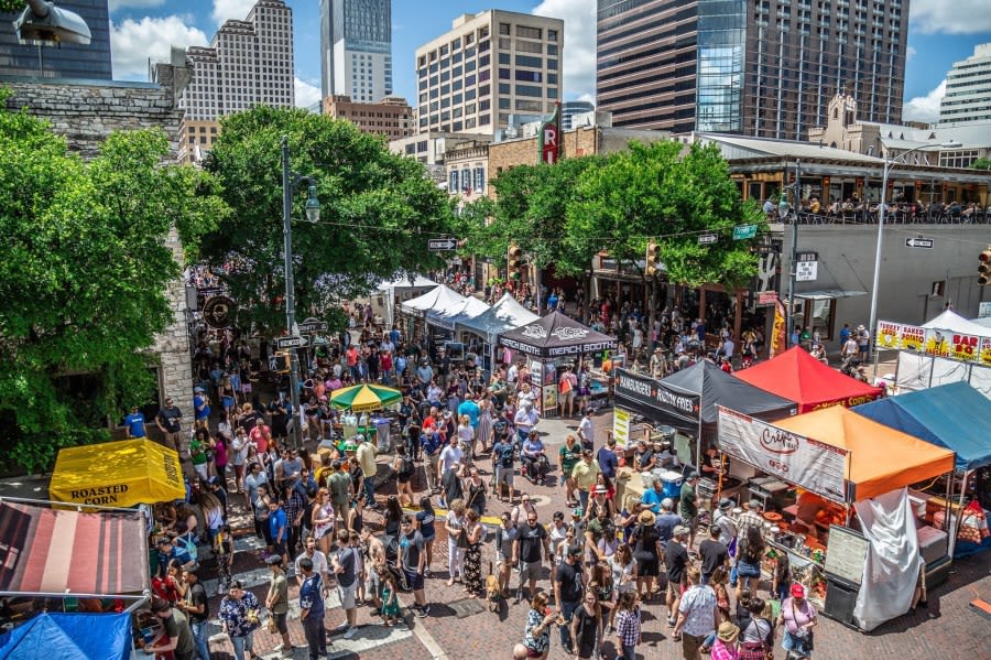 Weekend Watch: What’s in store for weather at Pecan Street Festival