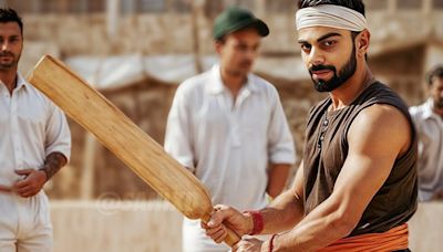 Lagaan Effect: AI Artist Reimagines Virat Kohli As Aamir Khan’s Bhuvan - News18