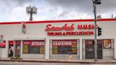 Sam Ash Music to close all locations after filing for bankruptcy