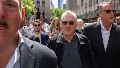 Robert De Niro Clashed With Pro-Trump Protesters Outside Trial - #Long