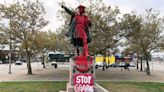 Christopher Columbus statue in Rhode Island that was removed after protests in 2020 quietly finds a new home. 'It's American history,' the mayor said.