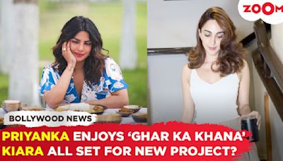 Priyanka Chopra enjoys Palak Paneer made by mom | Kiara Advani all set for new project?