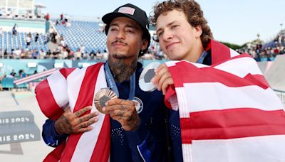 WATCH: Team USA skateboarders reflect on their medals in the 'greatest street final in men's history'