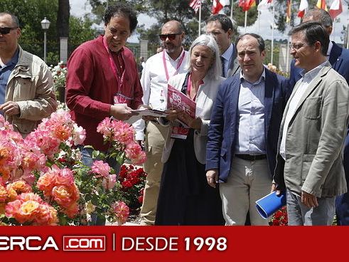 Una rosa francesa de la variedad floribunda, ganadora del 68º Concurso Internacional de Rosas Nuevas Villa de Madrid y del certamen popular