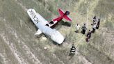 Single-engine plane crashes in Wicomico County field