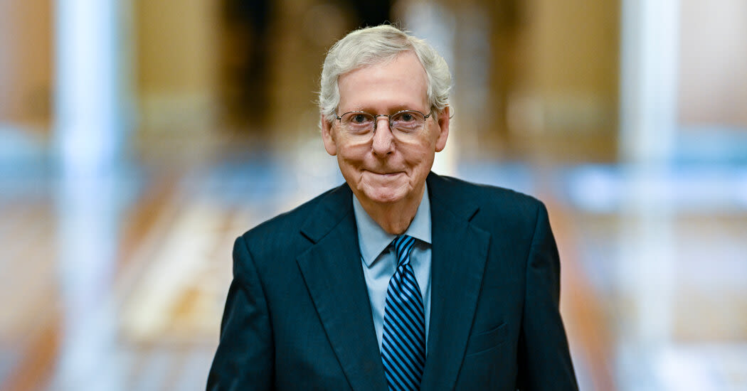In Twilight of Senate Career, McConnell Sees 2024 Races as Last Hurrah