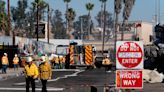 Arson is behind fire that damaged major section of Los Angeles freeway, Gov. Newsom says