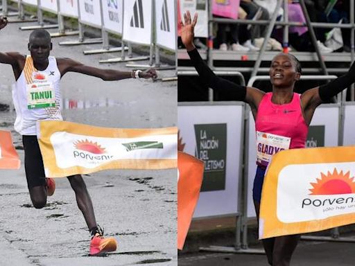 Kenia dominó en la Media Maratón de Bogotá: estos fueron los ganadores