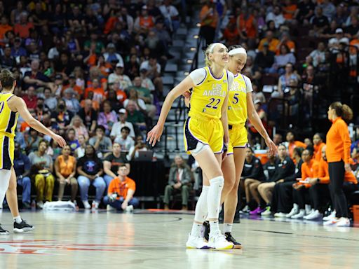 Los Angeles Sparks rookie Cameron Brink has torn ACL