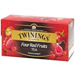 晴天咖啡☼ TWININGS 唐寧 四紅果茶包 2g*25入/盒