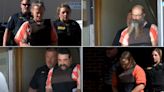 ‘God’s Misfits’ appear in bullet-proof vests at first hearing over kidnap and murder charges