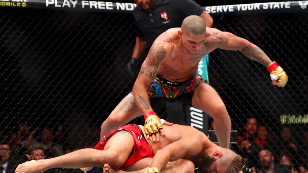 MMA Junkie's Knockout of the Month for June: Alex Pereira defends UFC title with sick head kick