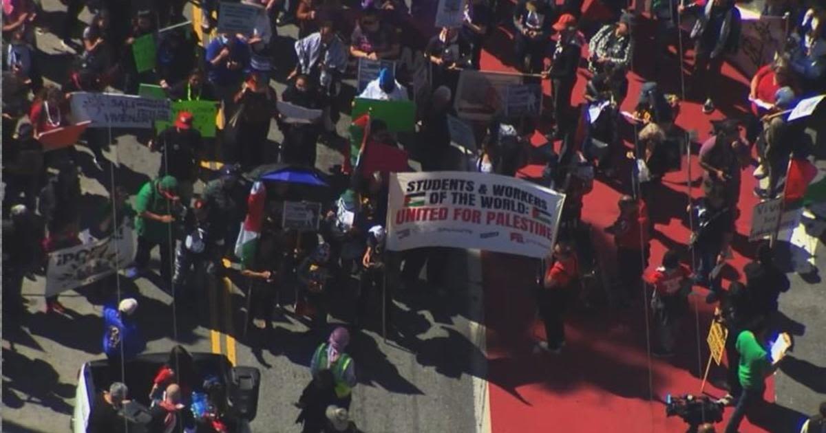 May Day protest blocks traffic in San Francisco; demonstration to disrupt Port of Oakland operations