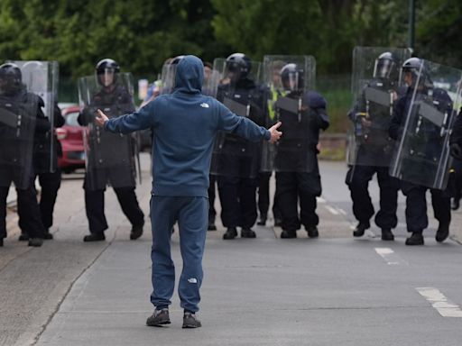 Protests over housing of asylum seekers were hijacked by thugs – Irish premier