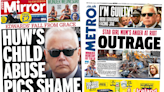 Huw Edwards' 'fall from grace' and 'riot outrage'
