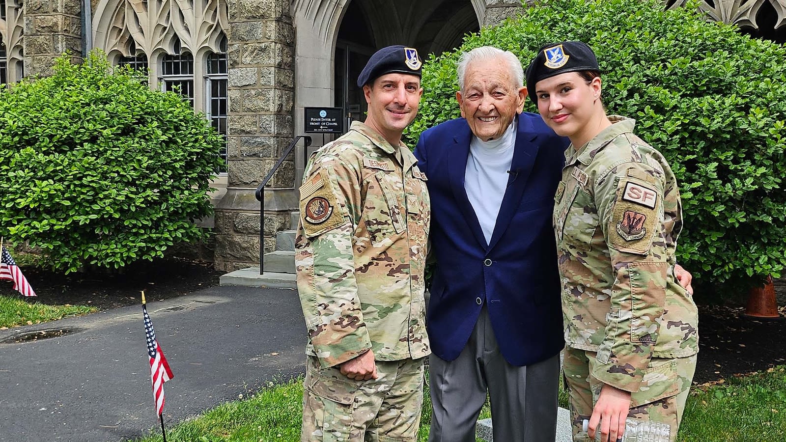 100-year-old WWII veteran remembers fallen friends on Memorial Day