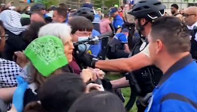 WATCH: Presidential Candidate Jill Stein Arrested After Tussle With Police At Wash University Protest Encampment