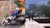 VIDEO: Motociclistas son embestidos; intentaban sabotear casilla electoral
