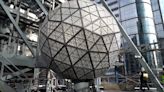 New Year’s Eve glitterball installed in Times Square ahead of New York countdown