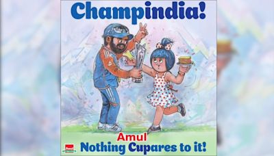 "Champindia" - How Amul Celebrated India's T20 World Cup Win