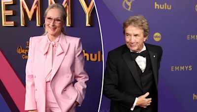 Meryl Streep and Martin Short reignite romance rumors at Emmys 2024