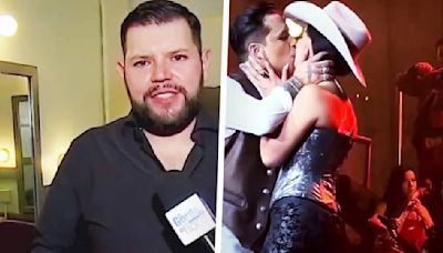 Vocalista del Grupo Duelo reaccionó al noviazgo de su amigo Christian Nodal con Ángela Aguilar