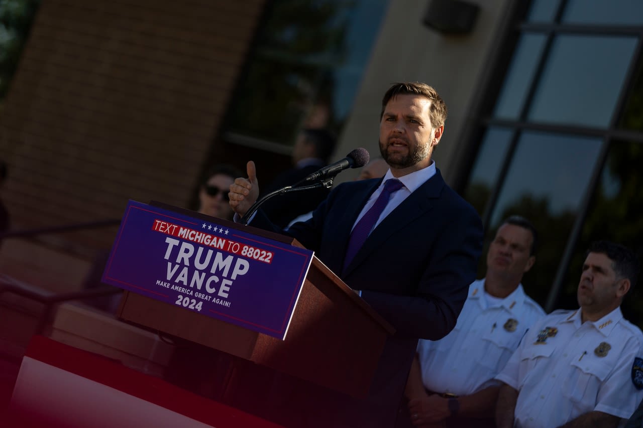 JD Vance touts tough-on-crime platform in second Michigan campaign stop