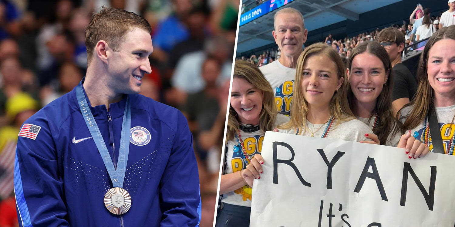 The wife of Olympic swimmer Ryan Murphy pulled off an epic gender reveal