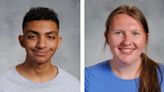 Roncalli seniors Nathan Caldwell and Ella Mitchell are this week's Stellar Students